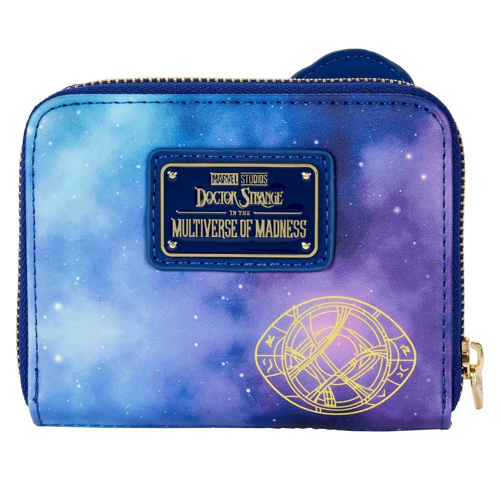NWT Loungefly Marvel Comic Dr Strange Multiverse of Madness Wallet/Backpack set - Picture 8 of 12